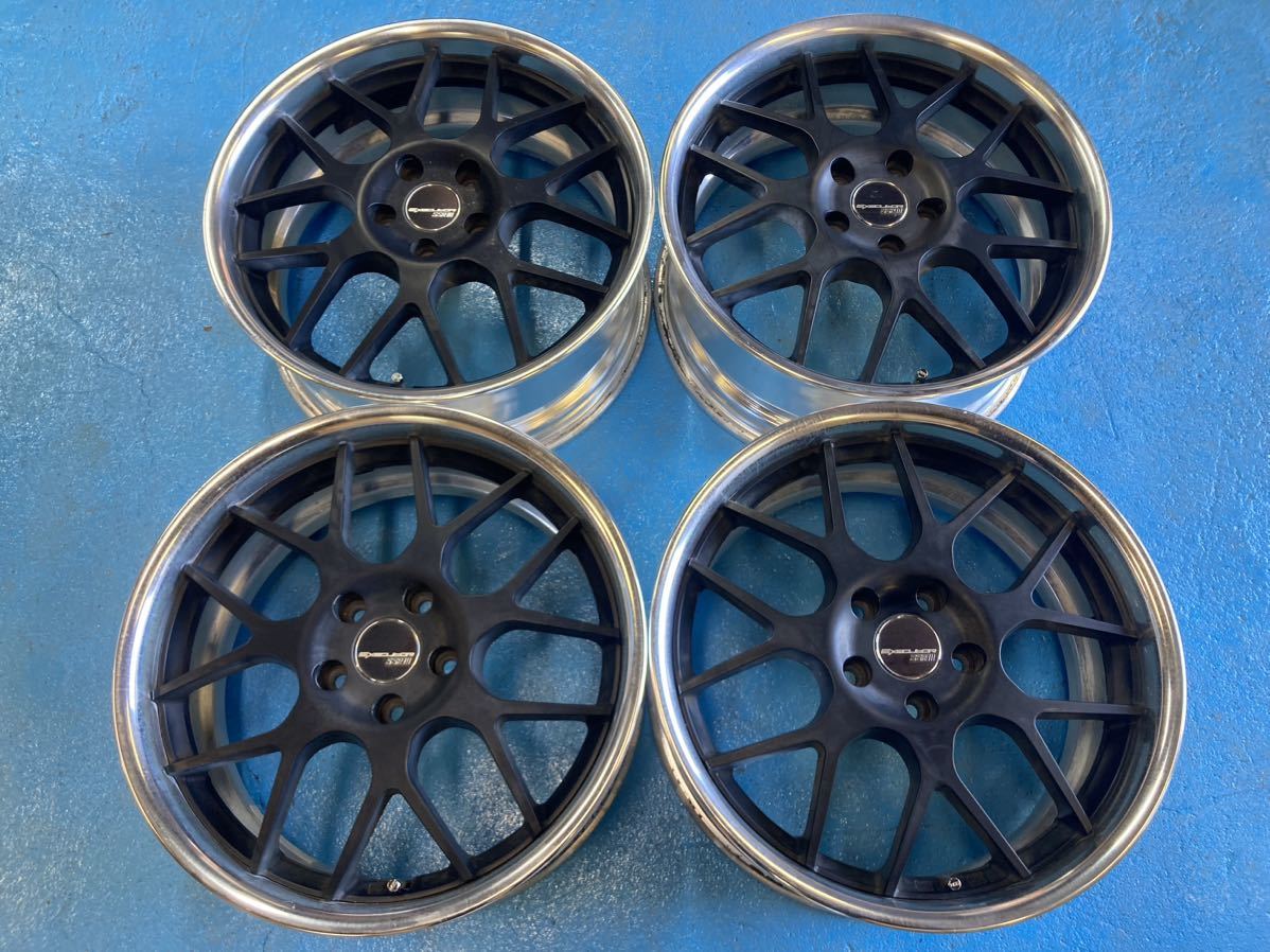 SSR エグゼキューター EX02 18インチ 8j +45 マットブラック 【SEAL