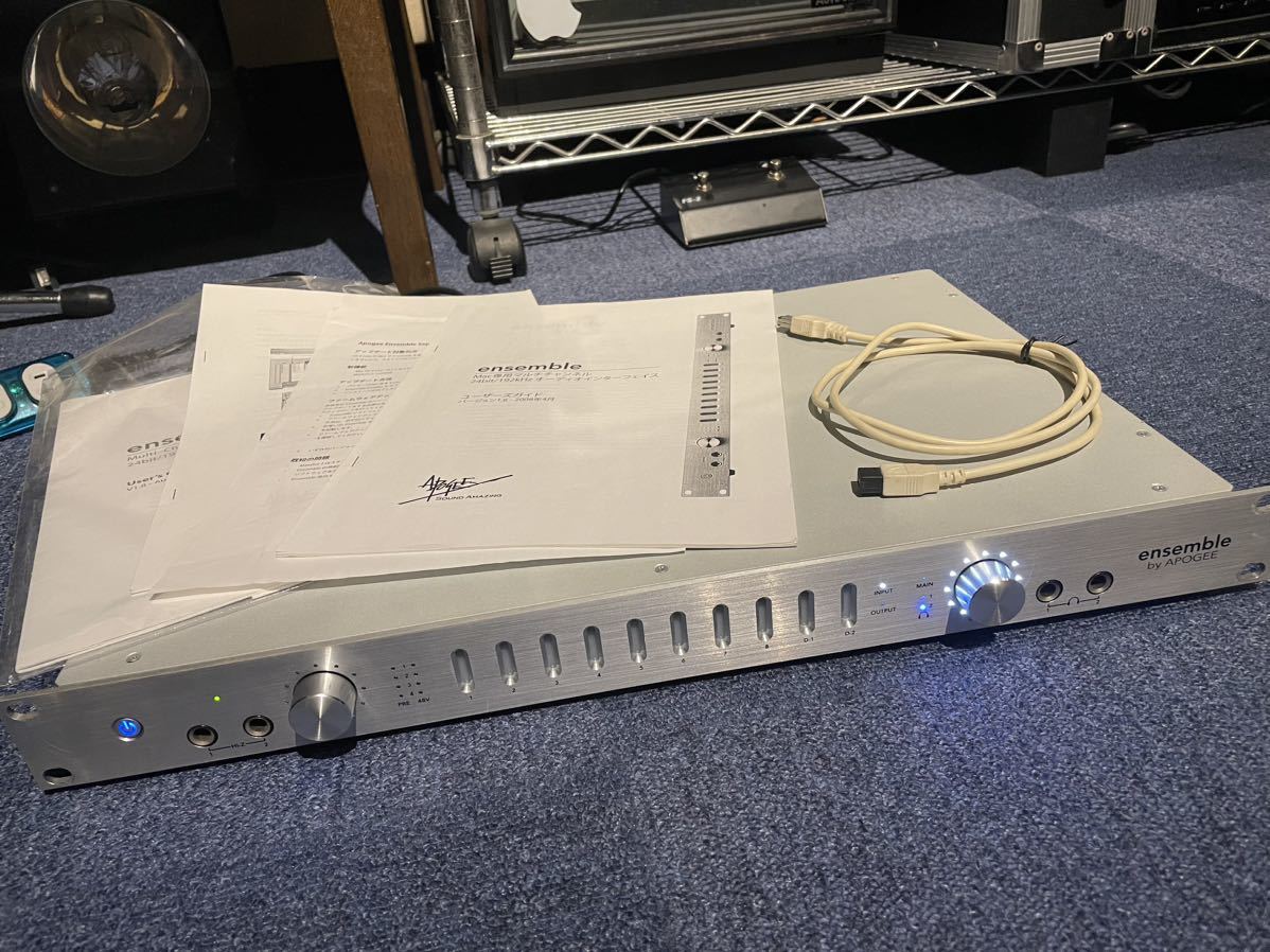 注目の Apogee Ensemble オーディオインターフェース オーディオ