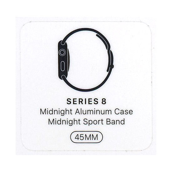 APPLE Apple Watch Series 8 GPSモデル 45mm MNP13J/A ミッドナイト