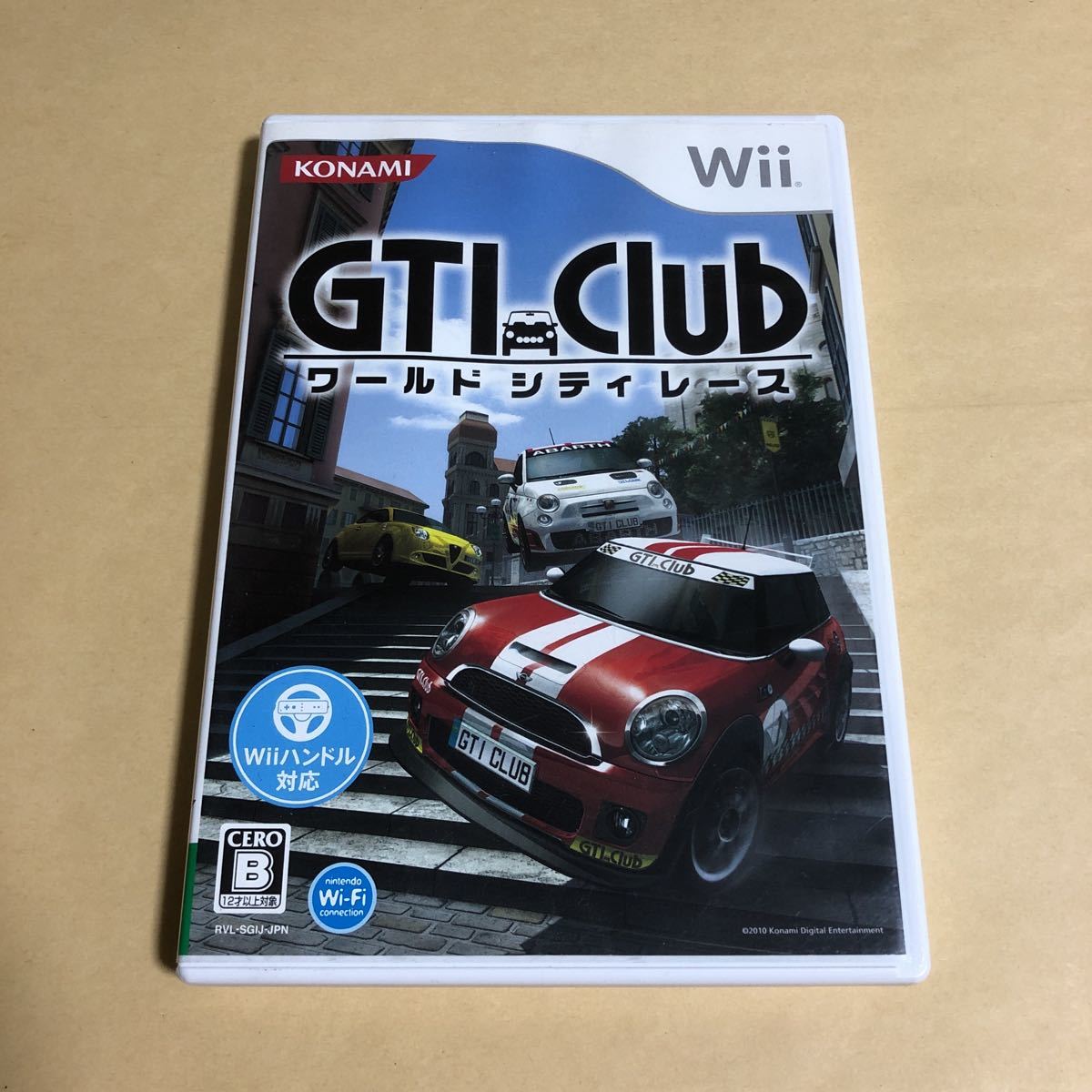 Wii ソフト 動作品 盤面傷無 GTI Club ワールド シティレース_画像1