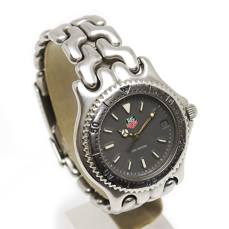 タグホイヤー TAG Heuer セル S99.206M メンズ クオーツ SS グレー文字