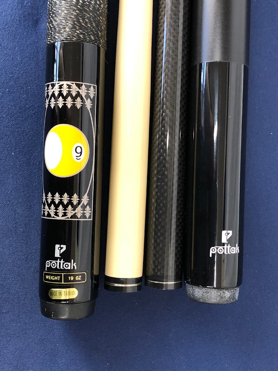 Yahoo!オークション - 中古品 ビリヤードキュー 二本セット 19oz Yahoo!オークション - 中古品 ビリヤードキュー 二本セット 19oz