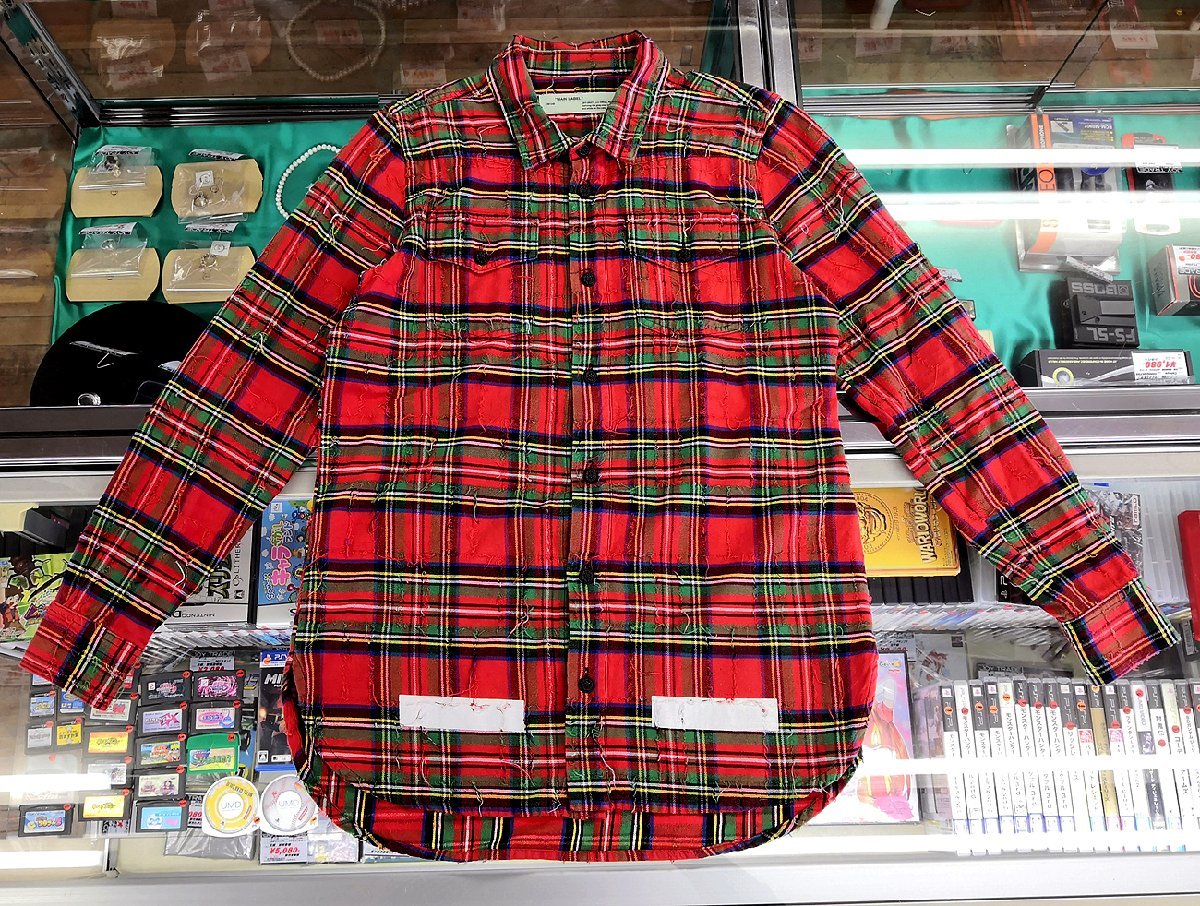 新品】 【入手困難】Off-White シャツ ワタナベ モナリザ 【入手困難