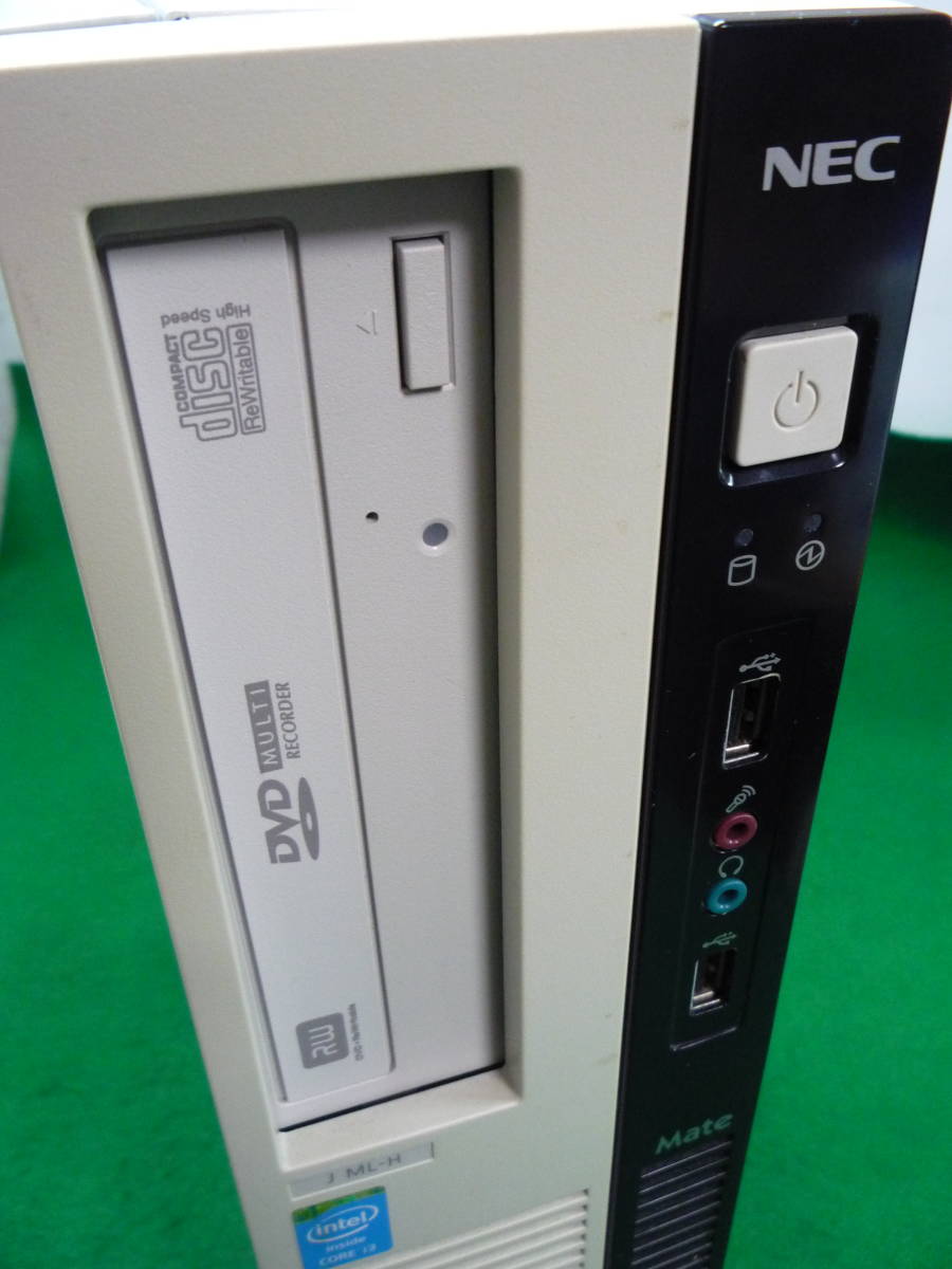 ◆送料込/USED/NEC/デスクトップパソコン本体 PC-MJ34LLZNH Corei3 Win10 64bit 8GB 2014年製◆_画像2