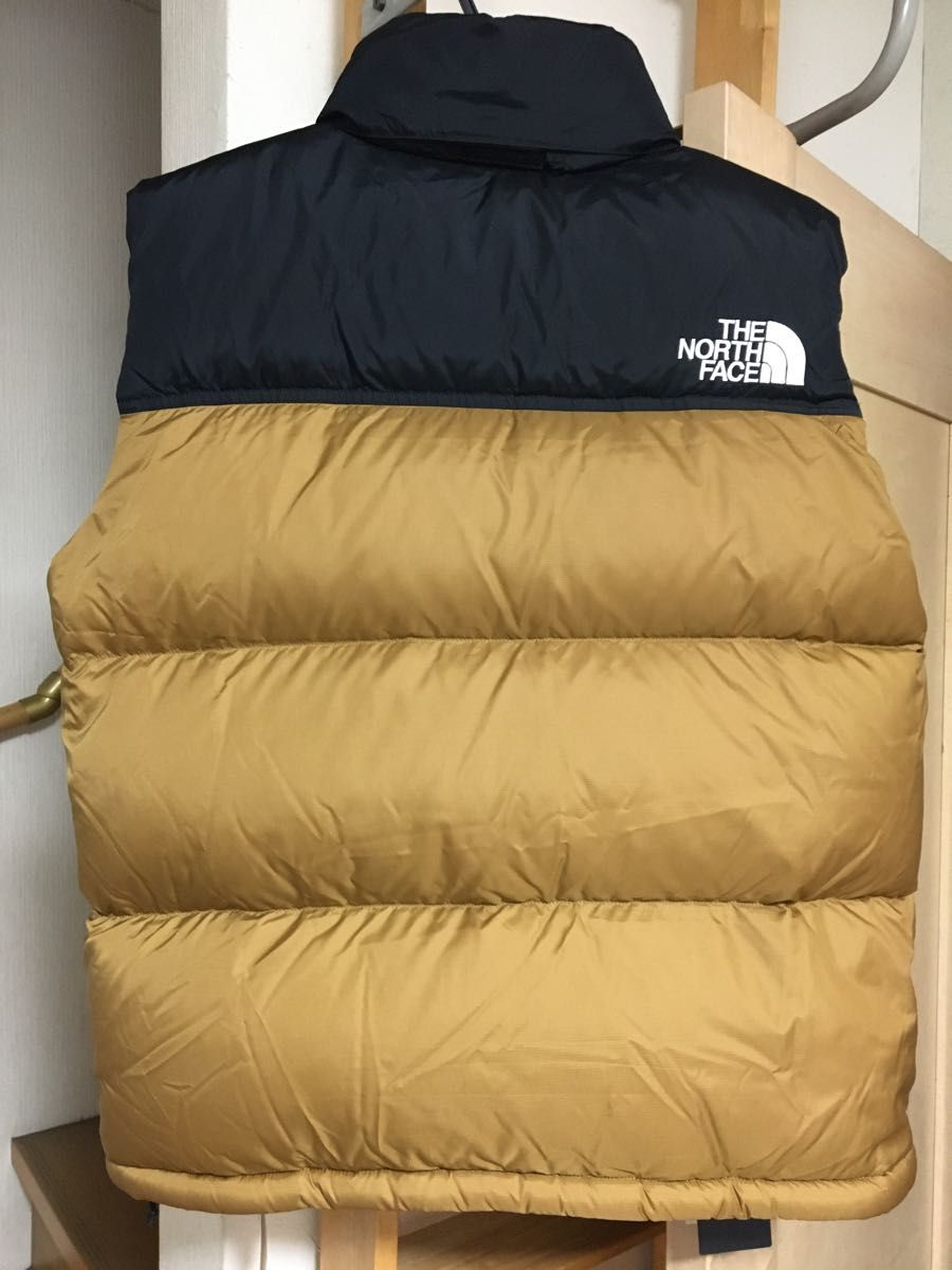 ノースフェイス ダウンベスト ヌプシ ユーティリティブラウン 新品未使用 即完売品 XL ヌプシ