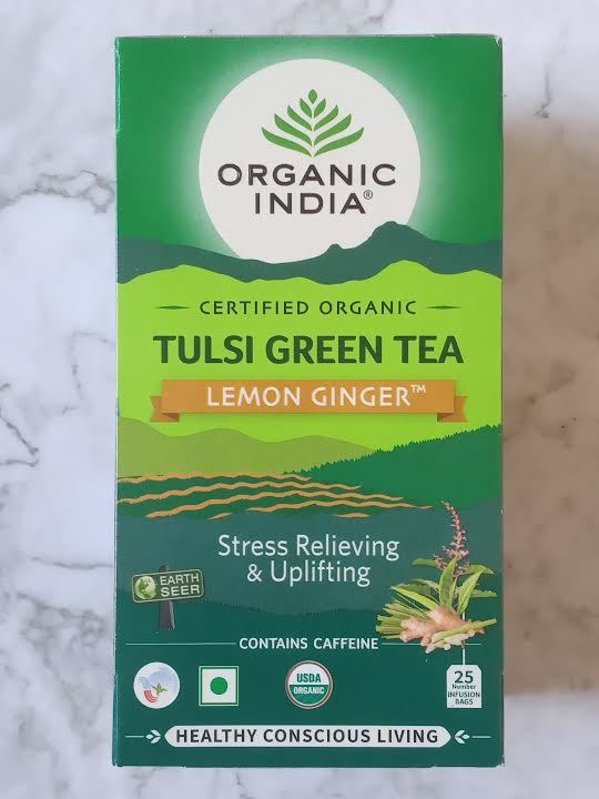  органический Indy a органический чай turusi-Green tea lemon Ginger 25Tea Bags комплект 