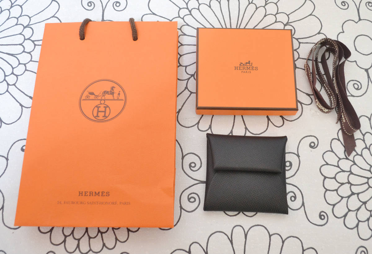 Q565】超美品/未使用品/エルメス/HERMES/バスティア/コインケース