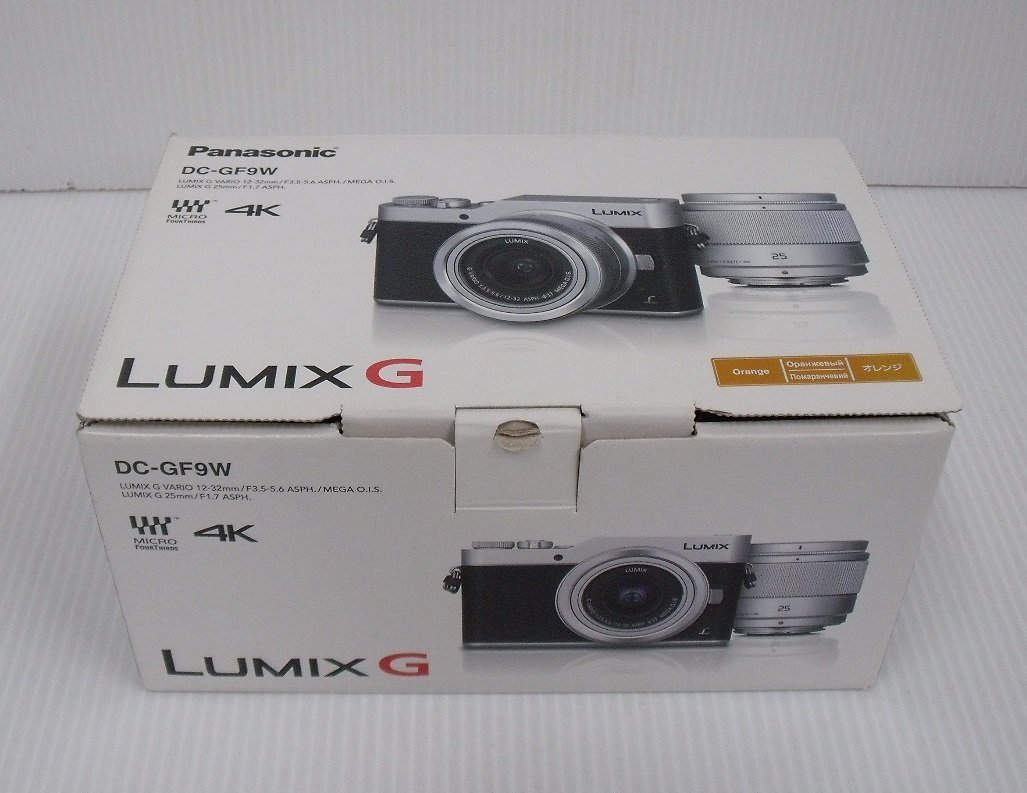 完売 Panasonic 囗T巛 ダブルレンズキット DC-GF9W LUMIX 1600万画素