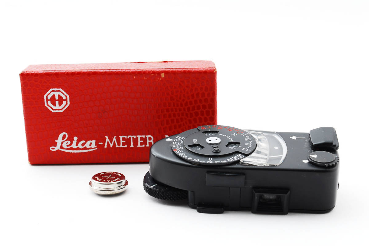 美品 ライカ Leica 露出計 MR-4 MR 4 ブラック MR Meter-