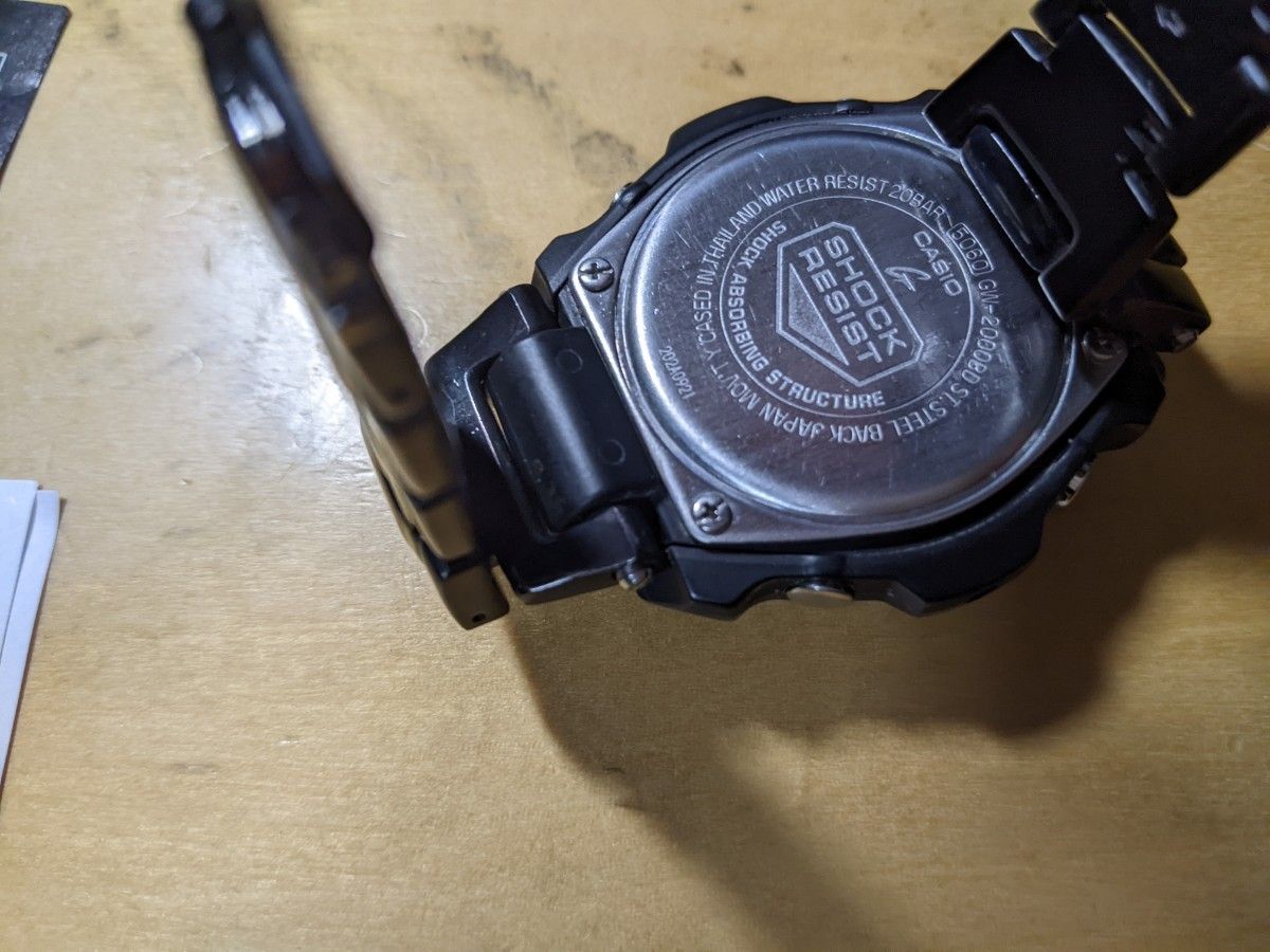 カシオ G-SHOCK GW-2000BD-1AJF ソーラー電波時計 美品 腕時計 ...