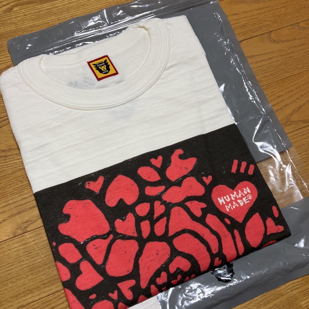 即納】 木梨サイクル × HUMAN MADE (薔薇) NIGO 木梨憲武 Tシャツ