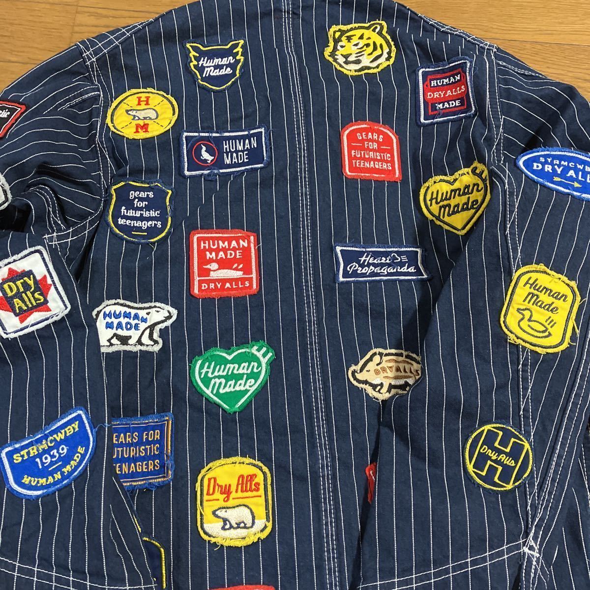 HUMAN MADE パッチカバーオール NIGO 佐野玲於 NAOTO エマ-