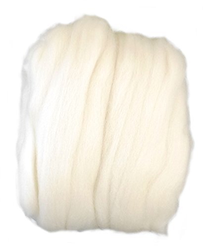 ハマナカ フェルト羊毛 ソリッド 50g col.1 H440-000-1 白・黒・茶色系_画像1