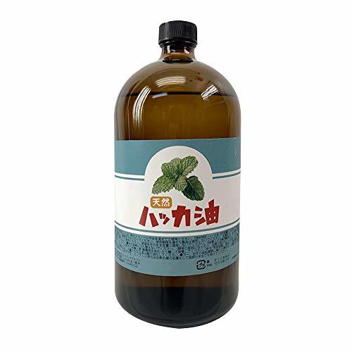 日本製 天然 ハッカ油 ハッカオイル 1000ml_画像1