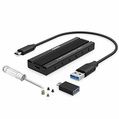 FIDECO M.2 SSD case Type-C to NGFF M.2 adapter SATA B key only correspondence USB 3.1 Gen2 M