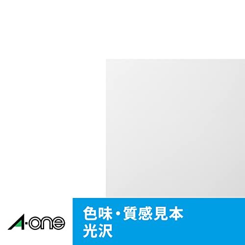  A-one label seal ink-jet lustre paper postcard size no- cut 12 seat 29301