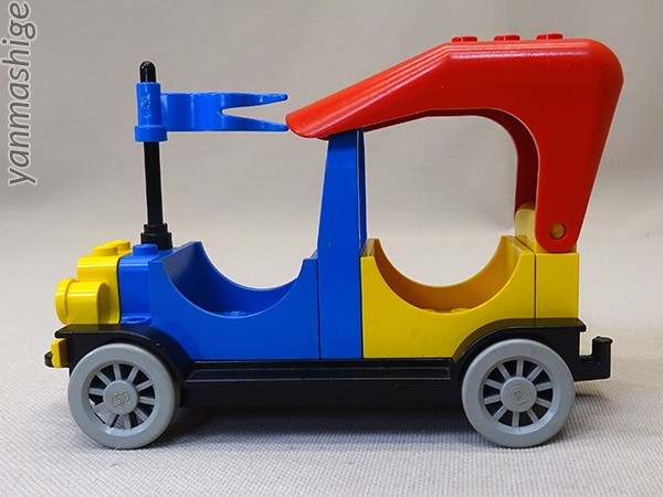 80sビンテージ LEGO Fabuland 3644 市長の車セット「ライオンの