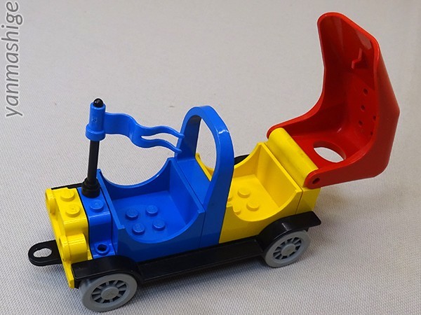 80sビンテージ LEGO Fabuland 3644 市長の車セット「ライオンの