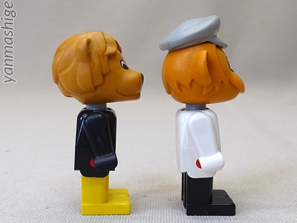 80sビンテージ LEGO Fabuland 3644 市長の車セット「ライオンの