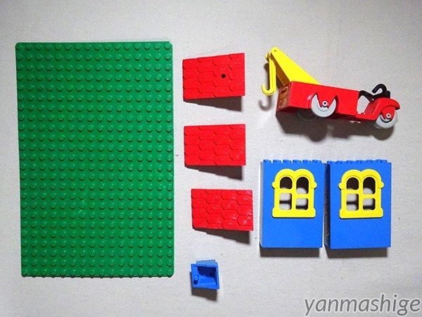 80sビンテージ LEGO Fabuland レッカーバイク&サービスステーション