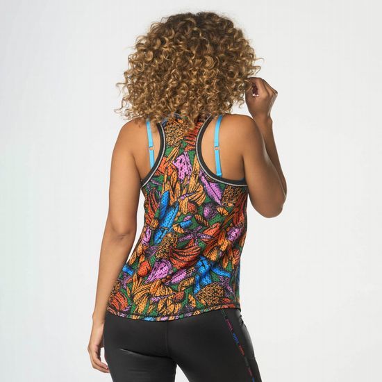 【正規品・新品】Sサイズ★ZUMBA・ズンバ★Tropics Mesh Tank