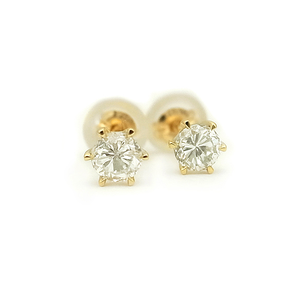 最終値下げ 【緑屋質屋】特選ジュエリー ダイヤモンド ピアス 0.18ct