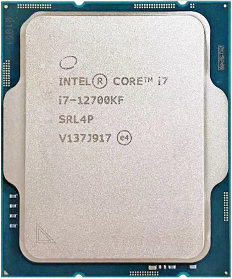 Intel Core i7-12700KF SRL4P 8C 3.6GHz 25MB 125W LGA1700_画像1