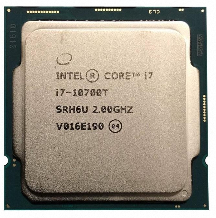 Intel Core i7-10700T SRH6U 8C 2GHz 16MB 35W LGA1200_画像1