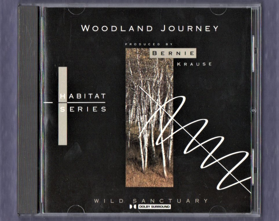 Ω 自然音 CD/NATURE SOUND SELECTION 七つの聖域 Vol.1/見覚めの森 WOODLAND JOURNEY/キツツキ リス ニシモリタイランチョウ 鳴き声_※プラケースは交換済みです。