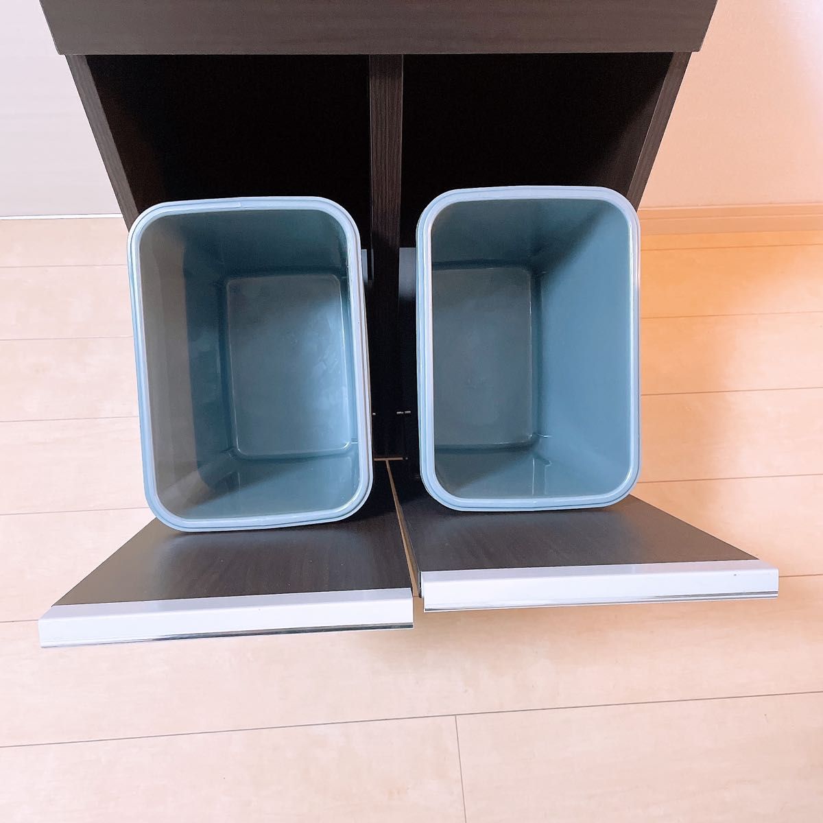 ニトリ 分別ペールカウンター キッチン家具 台所 収納 RTA ニトリ 分別ペールカウンター キッチン家具 台所 収納 RTA