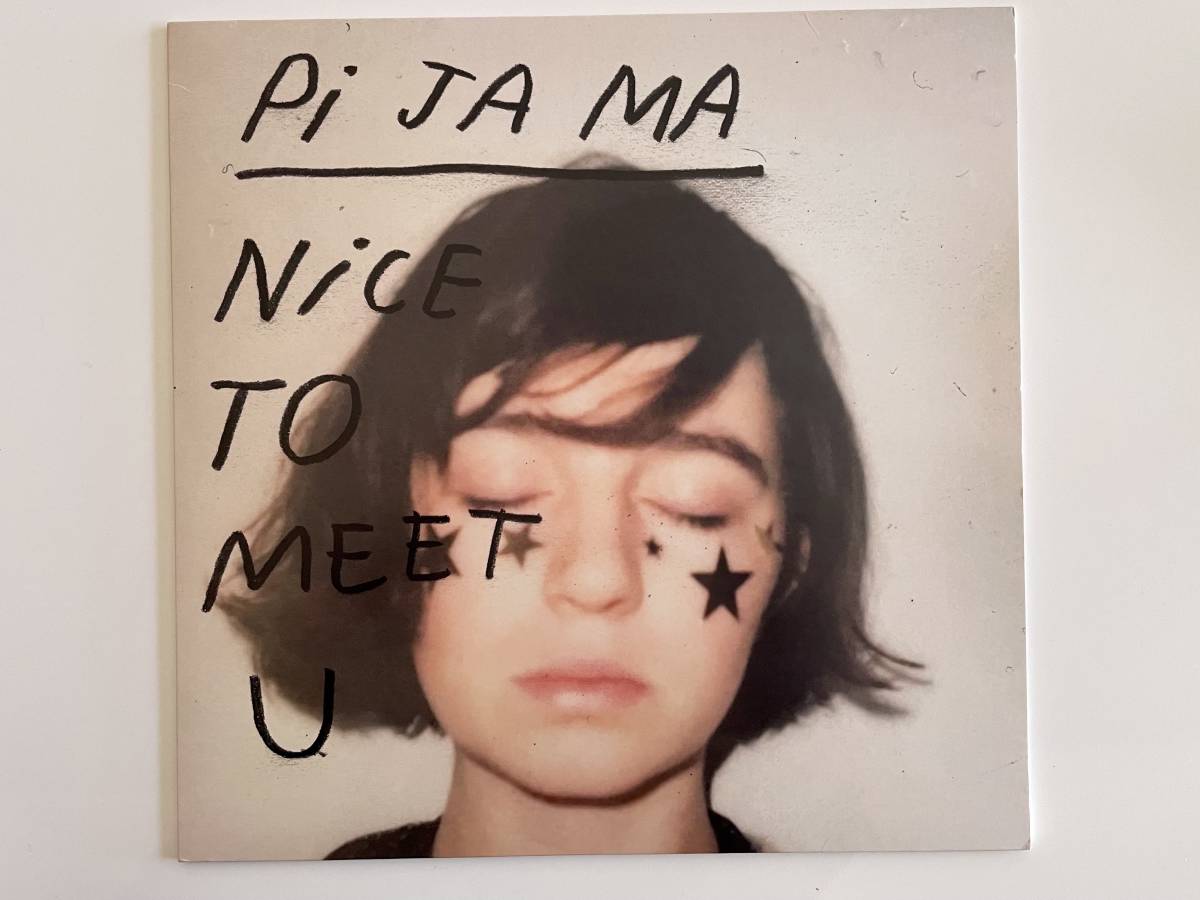 [送料無料］Pi JA MA - Nice TO MEET U |ブルーヴァイナル LP | 2018 | Bleepmachine | 3362246 | フレンチインディーポップ_画像1