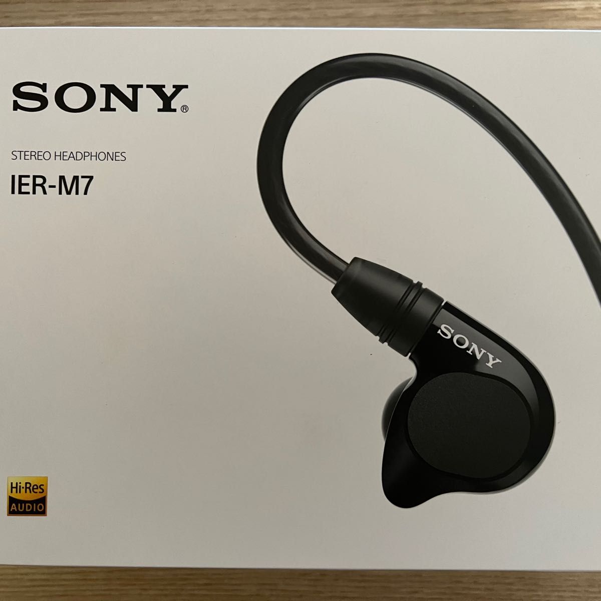 SONY IER-M7 Q ハイレゾ対応 モニターイヤホン オーディオ機器