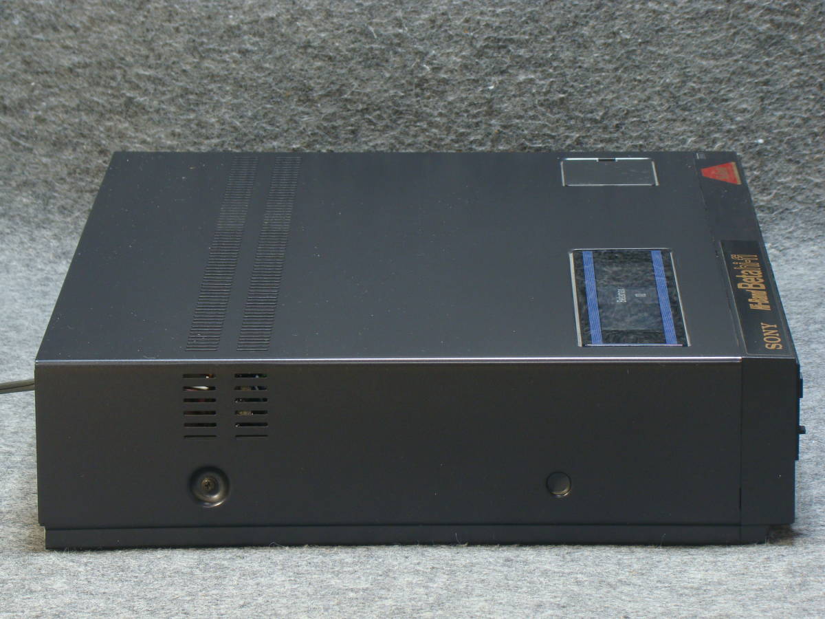SONY ソニー ベータマックス SL-HF505 リモコン付_画像5