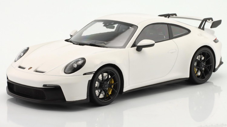 ミニチャンプス 1/18 ポルシェ 911 992 GT3 2021 ホワイト 75台限定 Minichamps 1:18 Porsche 911 GT3 white 143069012_画像1