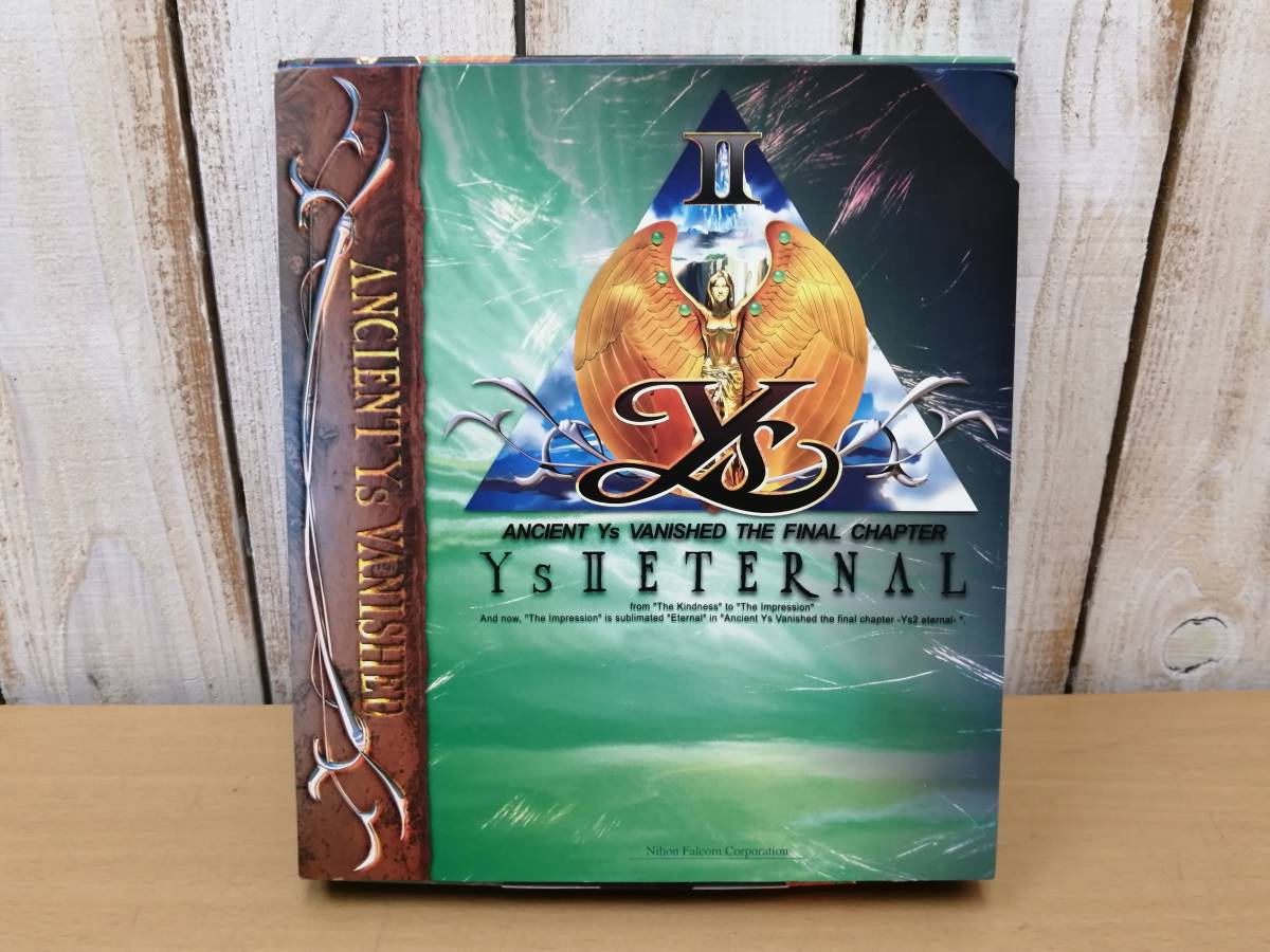 ○23021007 PCゲーム イースIIエターナル Ys II ETERNAL ファンタジーアクションRPG Windows CD-ROM/DVD-ROM Falcomの画像1