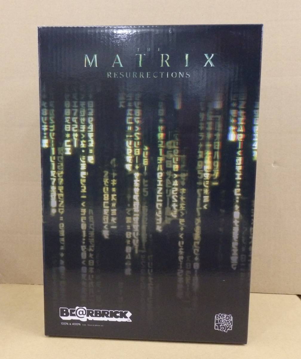 BE@RBRICK The Matrix Resurrections 100％ & 400％ メディコムトイ ベアブリック マトリックス レザレクションズ