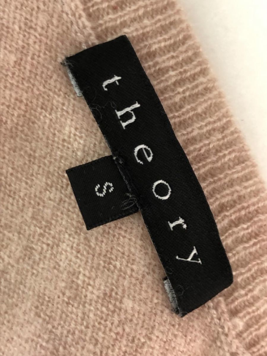 theory セオリー カシミヤ100% カットソー sizeS/ピンクベージュ ■◇ ☆ dba2 レディース_画像3