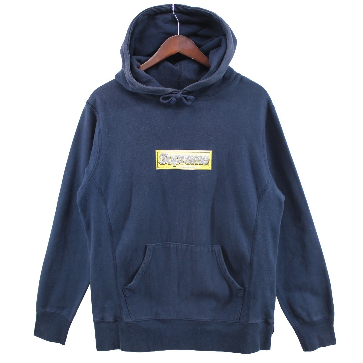 SUPREME　 Bling Box Logo Hooded Sweatshirt ブリング ボックスロゴ パーカー ：8056000138153