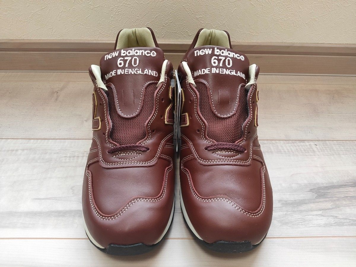 超目玉 【新品】ニューバランスM670BRN US9 Made in England