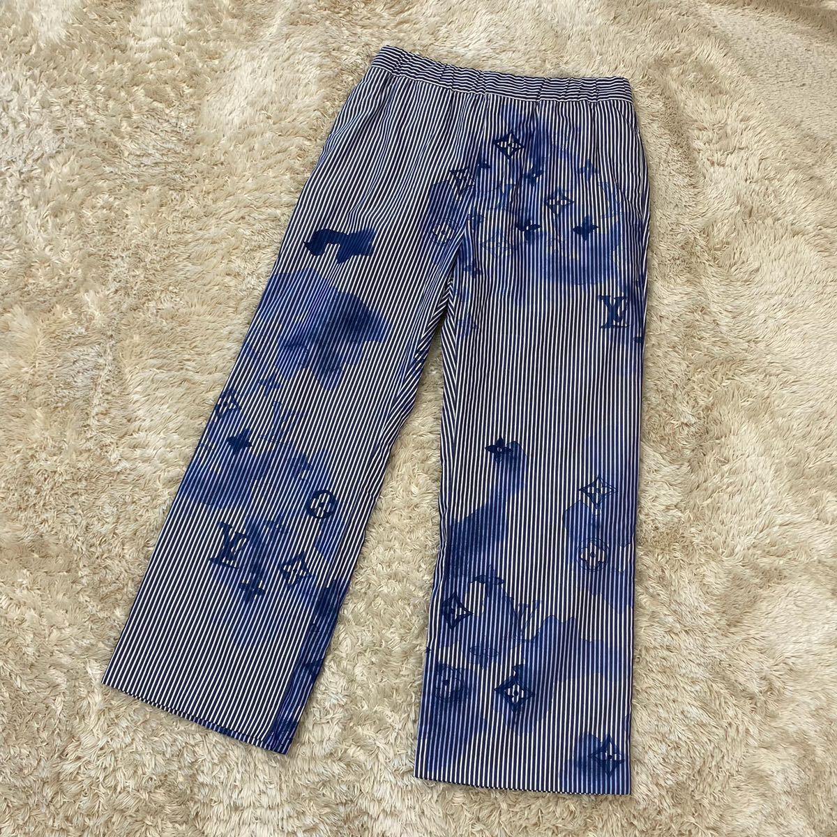 りがとうご】 極美品 LOUIS VUITTON ルイヴィトン パジャマパンツ
