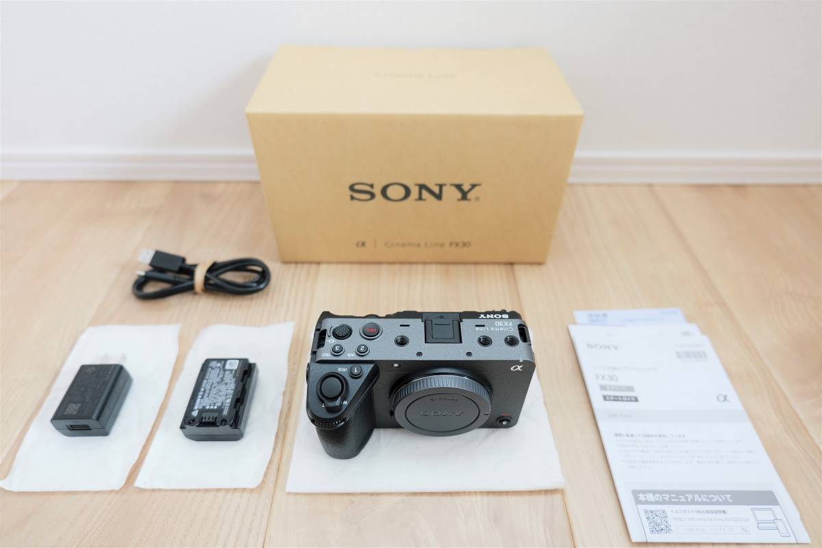 Yahoo!オークション - 新品同様 超美品 SONY FX30 ILME-FX30B...