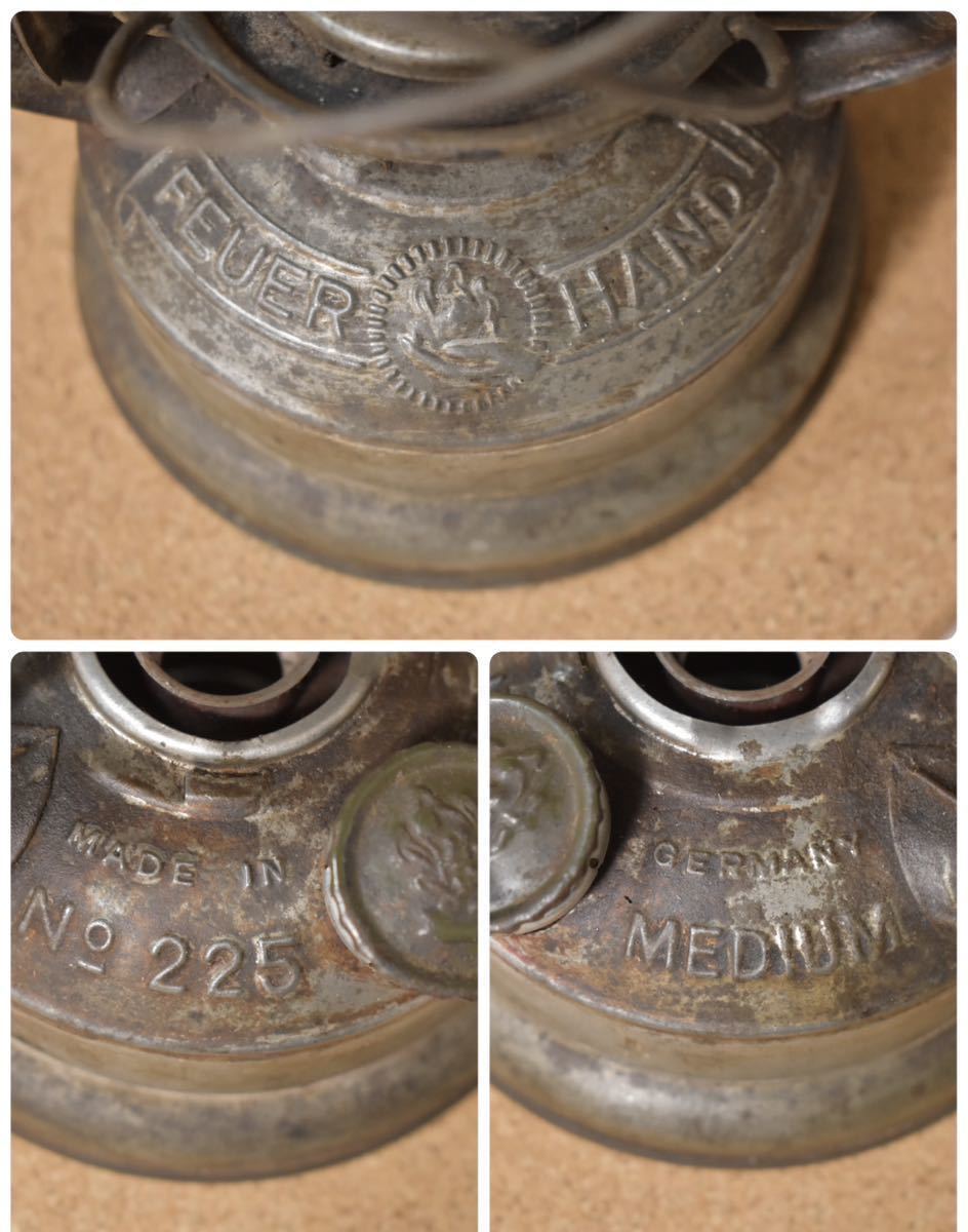 超激レア Feuerhand No 225 Midium ランタン 1932~42 超激レア Feuerhand No 225 Midium ランタン 1932~42
