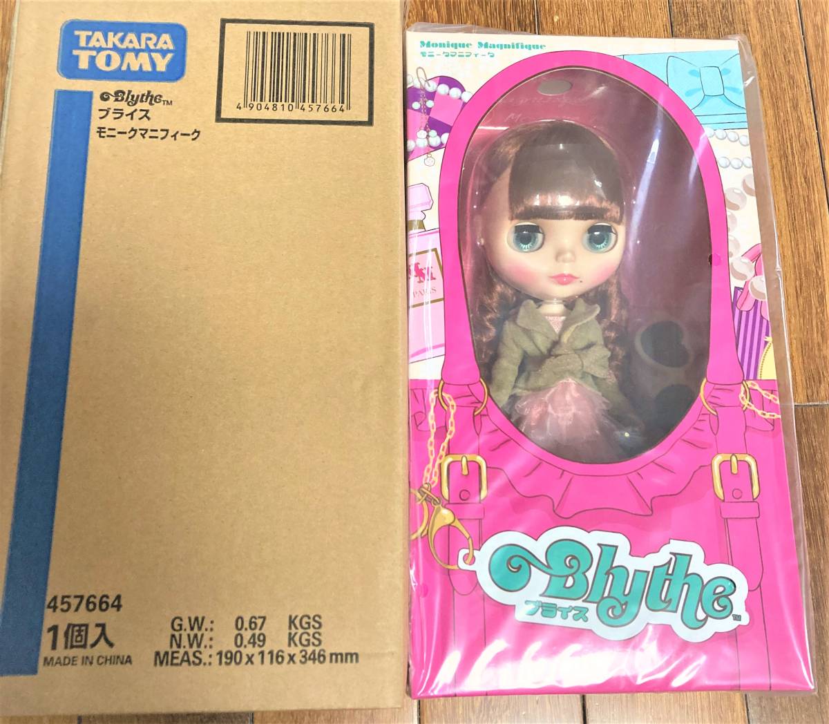 新品・未使用！　Blythe　ネオブライス　モニークマニフィーク♪_画像2