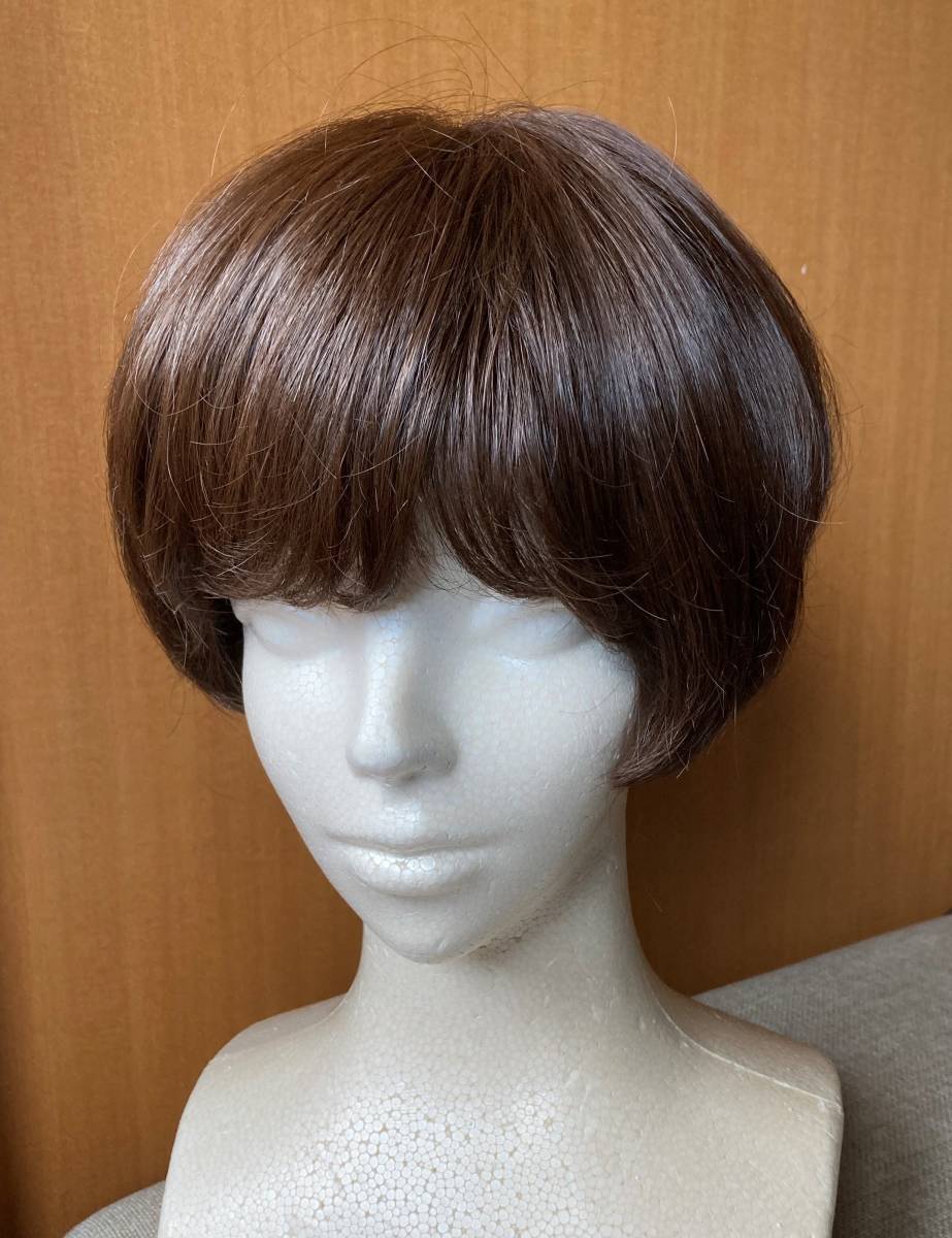 日本卸売 未使用!マダムヒロコ エクセレントショート 総手植え 人毛