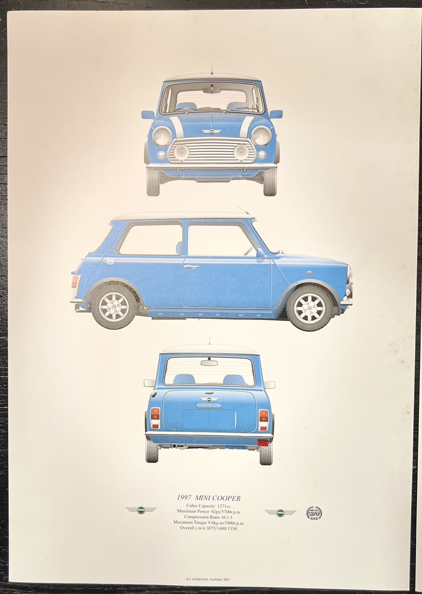 ★ 1997 MINI COOPER イラスト ★_画像2