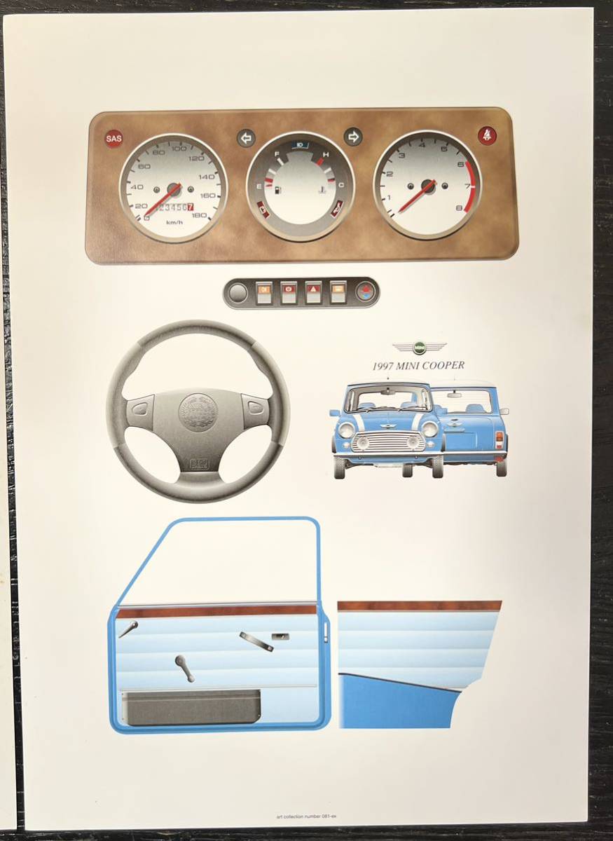 ★ 1997 MINI COOPER イラスト ★_画像3