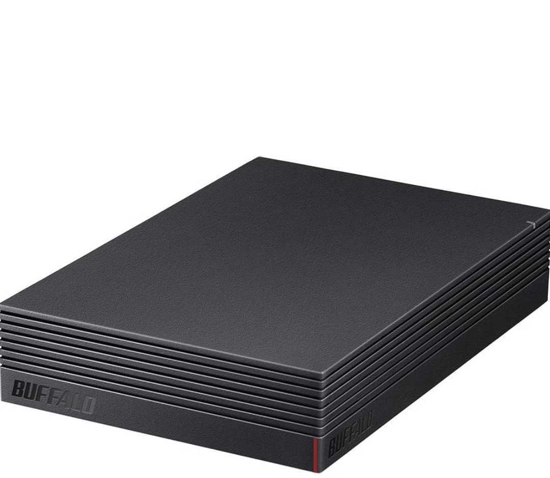 バッファロー HD-NRLD4.0U3-BA 4TB 外付けハードディスクドライブ スタンダードモデル ブラック_画像1