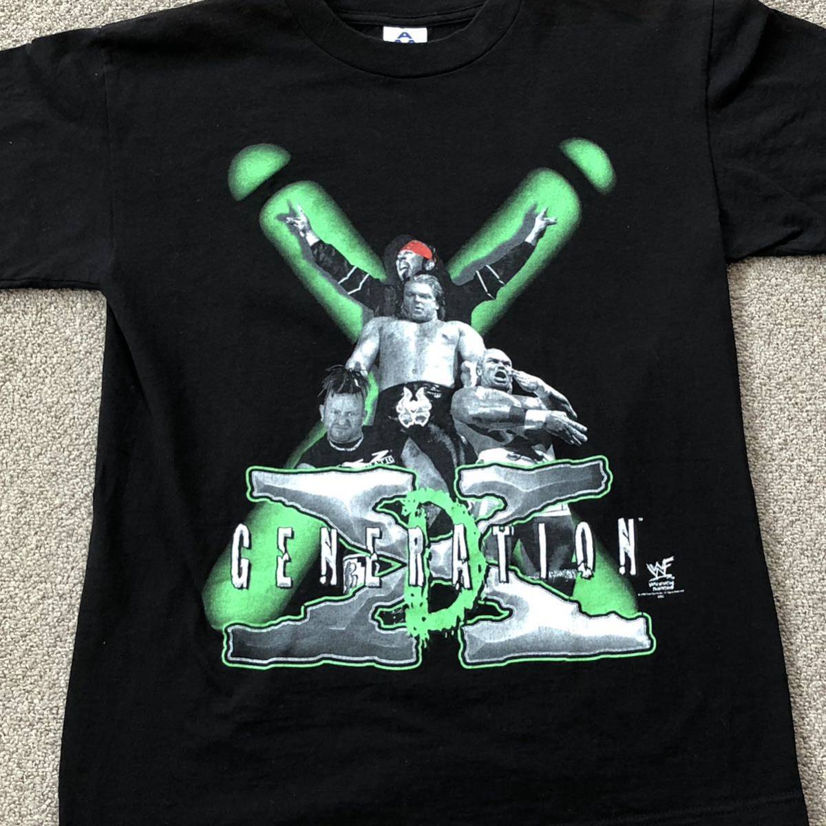 Vintage 90s WWF D-Generation X プロレス Tシャツ Triple H Shawn Michaels WWE 未着用の画像1