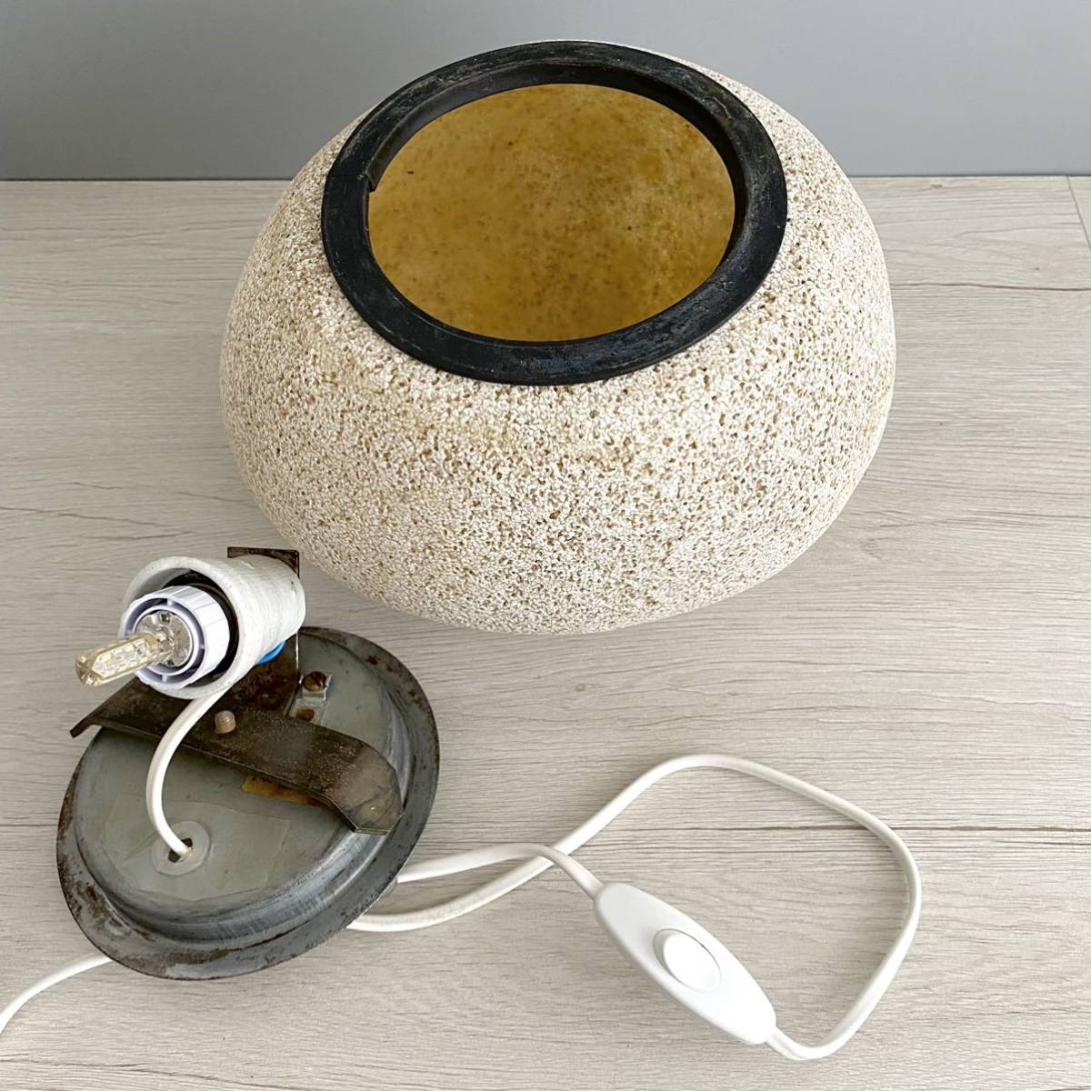 Andre Cazenave ATELIER A Rock lamp アンドレ カゼナヴ ロックランプ / プルーヴェ ペリアン ジャンヌレ_画像10