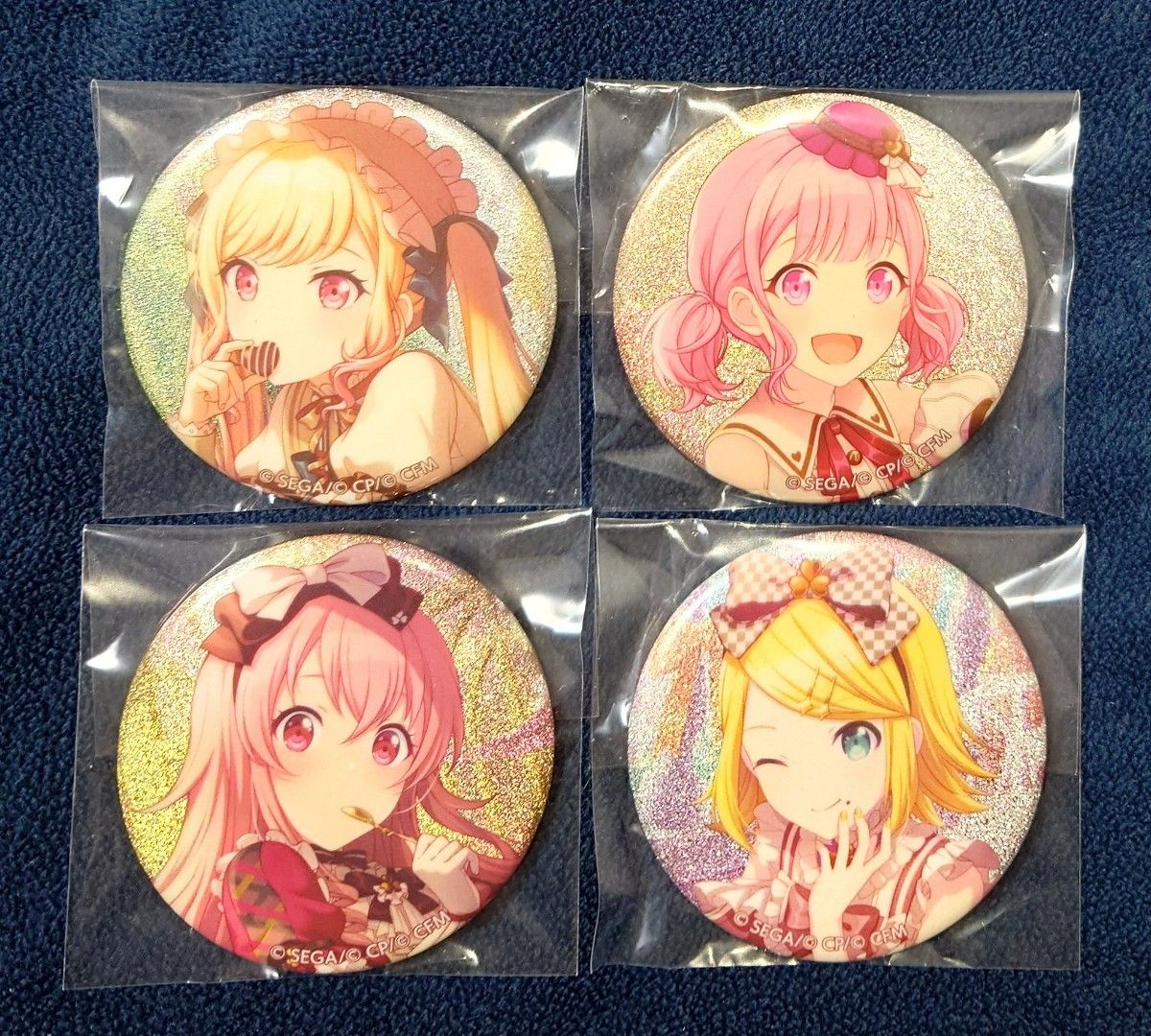 プロセカ 天馬 咲希 鏡音 リン 缶バッジ - アニメグッズ